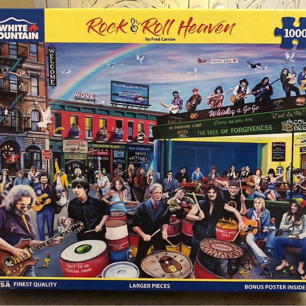 White Mountain 1000 pc puzzle